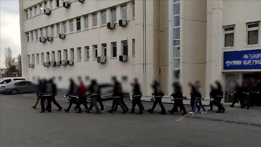 Ankara’da Aranan 105 Şüpheli Eş Zamanlı Operasyonlarla Yakalandı