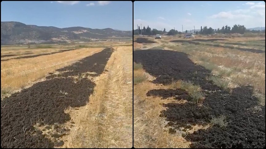 Antalya’daki arıtma çamurunu Burdur’da boş araziye döken firmaya 48,6 milyon lira ceza