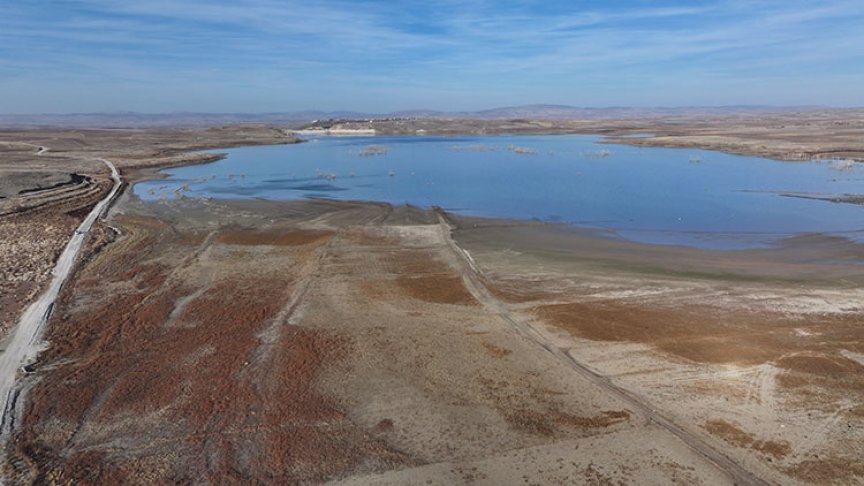 Koçhisar Barajı’nda kullanılabilir su oranı yüzde 1’in altına düştü