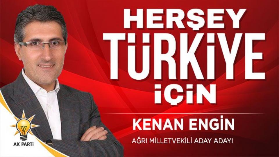Serhatın Sesi / Serhat Diyarından Haberler / Kenan Engin AK Parti'den Ağrı Milletvekili aday adaylığı başvurusunda bulundu