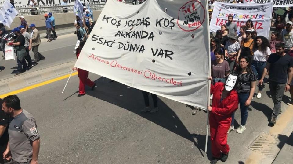 Ankara'da 1 Mayıs'ın adresi Tandoğan