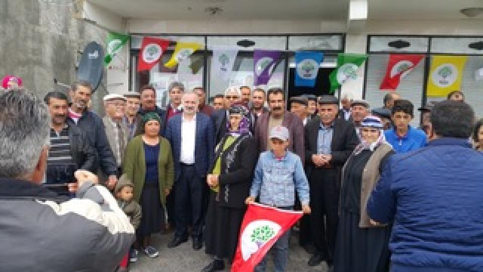 Kars milletvekili Ayhan BİLGEN Pazarcık halkıyla buluştu