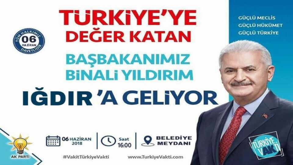 Serhatın Sesi / Serhat Diyarından Haberler / AK Parti Genel Başkanı ve Başbakan Binali Yıldırım, İlimizi ziyaret edecek