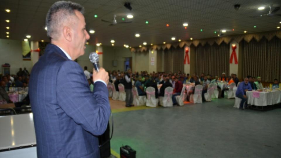 Vali Elban Son İftarı Belediye Personelleri ile Yaptı