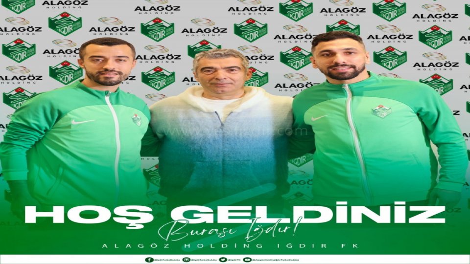 Serhatın Sesi / Serhat Diyarından Haberler / Alagöz Holding Iğdırspor'dan yeni transferler